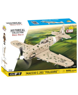 COBI 5760 II WW Macchi C.202 FOLGORE, 1:32, 404 kostek