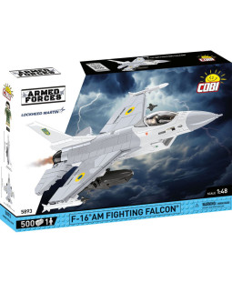 COBI 5893 Armed Forces F-16 AM Fighting Falcon, 1:48, 500 kostek