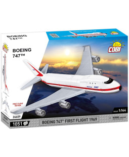 Cobi 26609 Boeing 747 First Flight 1969, 1:144, 1051 kostek