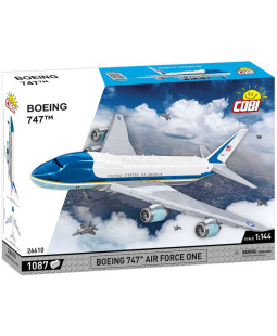 Cobi 26610 Boeing 747 Air Force One, 1:144, 1087 kostek