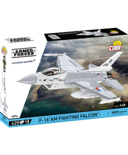 COBI 5896 Armed Forces F-16 AM Fighting Falcon, 1:48, 425 kostek