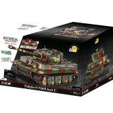 Německý tank PzKpfw VI TIGER Ausf. E COBI 2807 - Executive Edition WWII 1:12