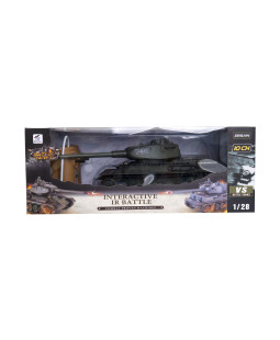 Teddies Tank RC T-34 plast, 27MHz, 33cm