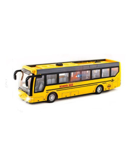 Alltoys RC autobus na dálkové ovládání, žlutý, 30cm