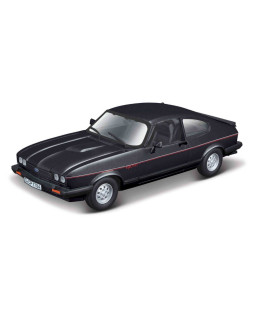 Bburago Plus Ford Capri 1982 llight black 1:24