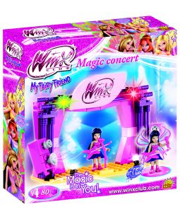 Musa koncertní pódium  Winx Club, Stavebnice Cobi 25080