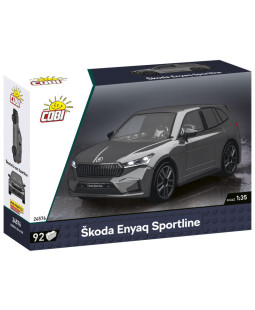 Cobi 24576 Škoda Enyaq Sportline, 1:35, 92 kostek