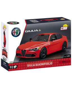 Cobi 24604 Alfa Romeo Giulia Quadrifoglio, 1:35, 90 kostek