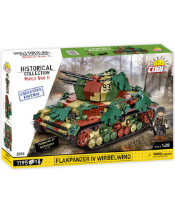 COBI 2593 II WW Flakpanzer IV Wirbelwind, 1:28, 1195 kostek