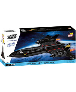 Cobi 5890 Lockheed SR-71 Blackbird, 1:48, 1424 kostek, EXECUTIVE EDITION