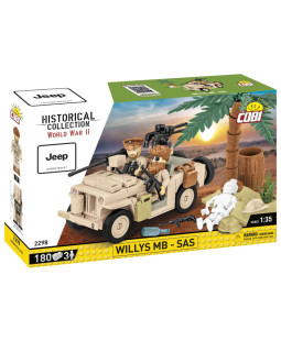 Cobi 2298 II WW Willys MB D-DAY, 1:35, 180 kostek