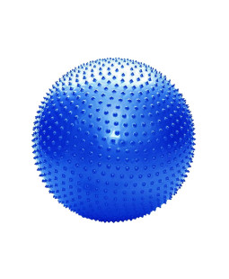 Gymnastický míč Yoga Massage Ball, modrý, 45 cm