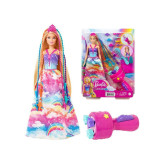 Mattel Barbie princezna s barevnými vlasy herní set