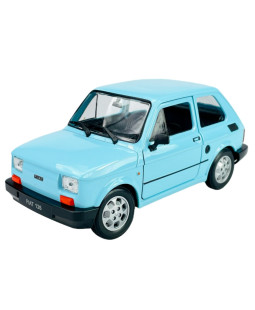 Welly Fiat 126 Světle modrý 1:21