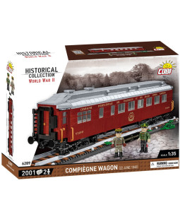 Cobi 6289 Compiegne vagón, 1:35, 2001 kostek