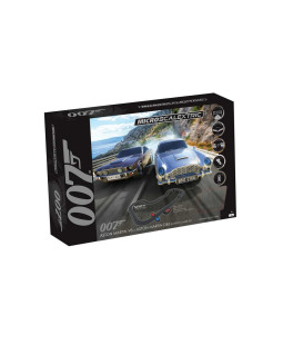 MICRO SCALEXTRIC G1171M - James Bond 007 Race Set - Aston Martin DB5 vs V8 Battery Powered Race Set