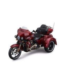 Maisto Harley Davidson 2021 CVO Tri Glide, metal červená 1:12