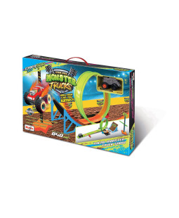 Maisto Cyber Racers set, Play set - Micro Monster Truck Show