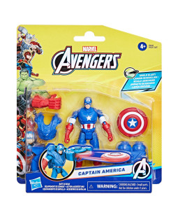 Hasbro Avengers Battle Gear Kapitán Amerika figurka 10cm