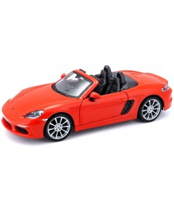 Bburago Porsche 718 Boxster cabrio Oranžové 1:24