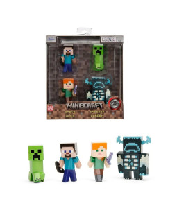 Minecraft figurky, sada 4 ks