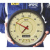 Retro nástěnné hodiny Speedometer, průměr 29,5 cm