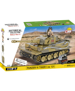 COBI 3123 II WW Panzer VI Tiger I no 131, 1:35, 898 kostek