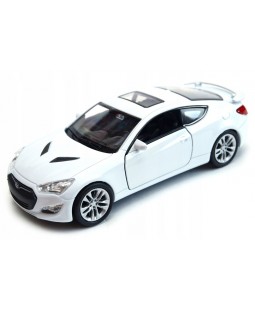 Welly Hyundai Genesis II Coupe White 1:34-39