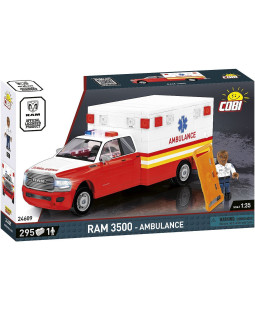 Cobi 24609 RAM 3500 Ambulance, 1:35, 295 kostek