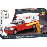 Cobi 24609 RAM 3500 Ambulance, 1:35, 295 kostek