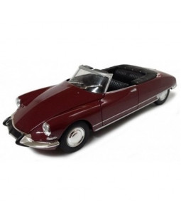 Welly Citroen DS 19 Cabriolet, Burgundy 1:36