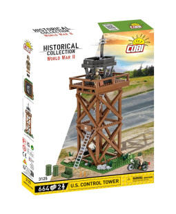 Cobi 3125 II WW U.S. kontrolní věž, 1:35, 664 kostek