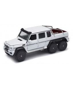 Welly Mercedes-Benz G 63 AMG 6x6, bílý 1:24