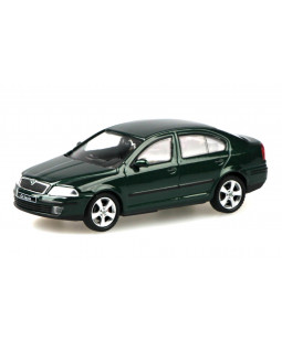 Abrex Škoda Octavia II (2004) Zelená Natur Metalíza 1:43