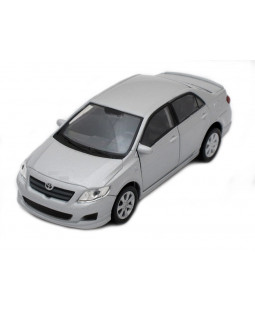 Welly Toyota 2009 Corolla stříbrná, 1:34-39