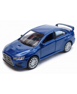 Welly Mitsubishi Lancer Evolution X, Modré 1:34-39