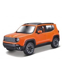 Maisto Jeep Renegade Oranžový 1:24