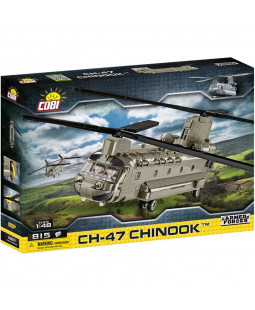 COBI 5807 Armed Forces CH-47 Chinook, 1:48, 815 kostek