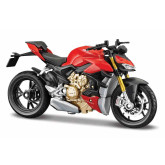 Maisto Ducati Super Naked V4 S, Červená 1:18