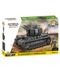 Cobi 2548 II WW Flakpanzer IV Wirbelwind, 1:29, 590 kostek