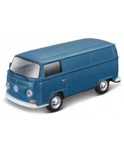 Maisto Volkswagen T2 Panel Van, Modrý 1:43