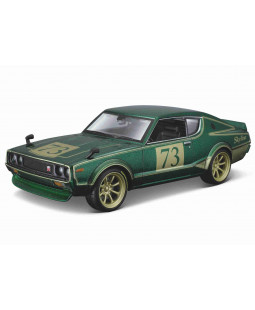 Maisto Nissan Skyline 2000GT-R (KPGC 110) 1973, zelený 1:24