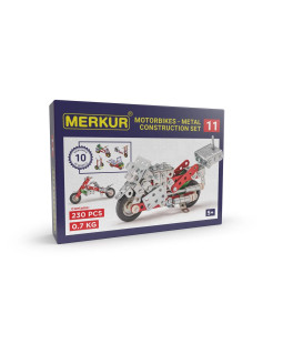 Merkur 011 Motocykl, 230 dílů, 10 modelů