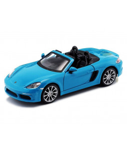 Bburago Porsche 718 Boxster Blue 1:24