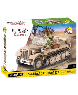 Cobi 2273 II WW Sd.Kfz. 10 DEMAG, 1:35, 283 kostek