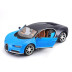 Maisto Bugatti Chiron, modrá, stavebnice auta, 1:24